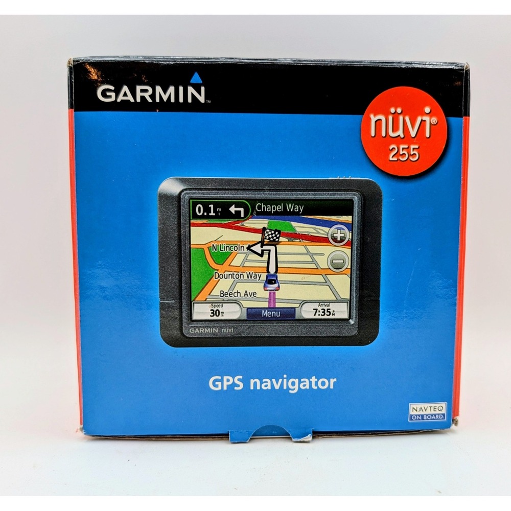 Garmin nuvi 255 Portable GPS Navigator North America Maps 010-00717-20 Black
